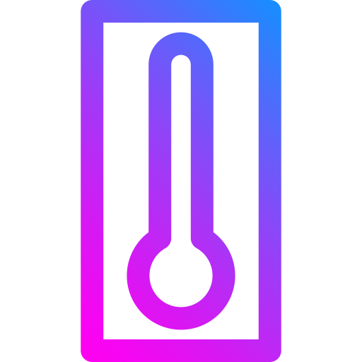 la temperatura Generic Gradient icono