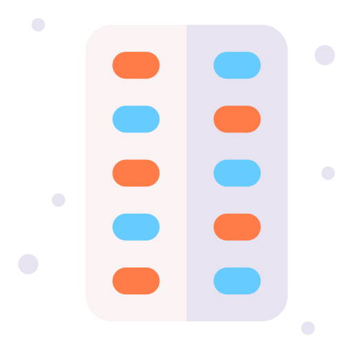 pastillas Generic Flat icono