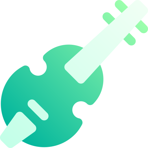 Violin Basic Gradient Gradient icon