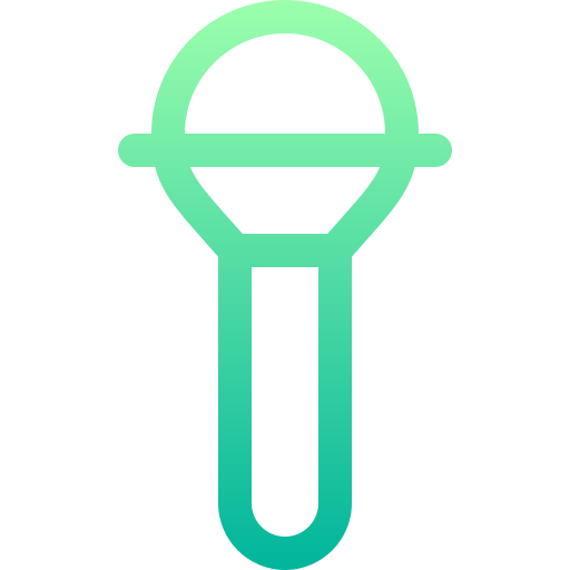 Microphone Basic Gradient Lineal color icon