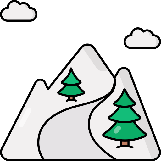 skiroute Generic Outline Color icon