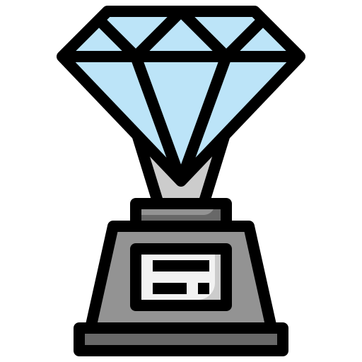 diamante Surang Lineal Color icono