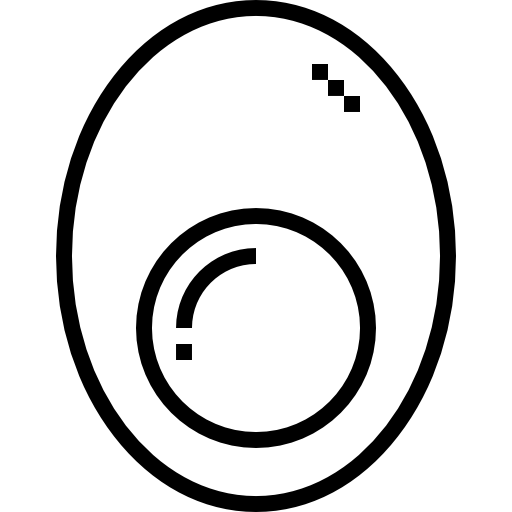Egg Detailed Straight Lineal icon