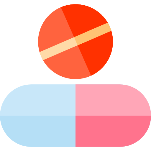 Pills Basic Straight Flat icon