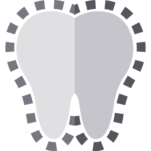 Зуб Basic Straight Flat иконка