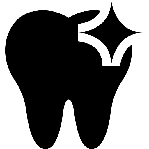 dente Basic Straight Filled Ícone