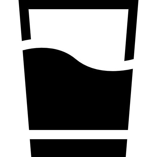 wasserglas Basic Straight Filled icon