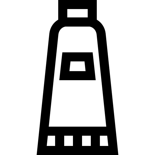 pasta dental Basic Straight Lineal icono