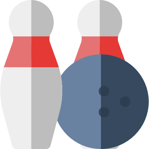 bowlingkugel Basic Rounded Flat icon