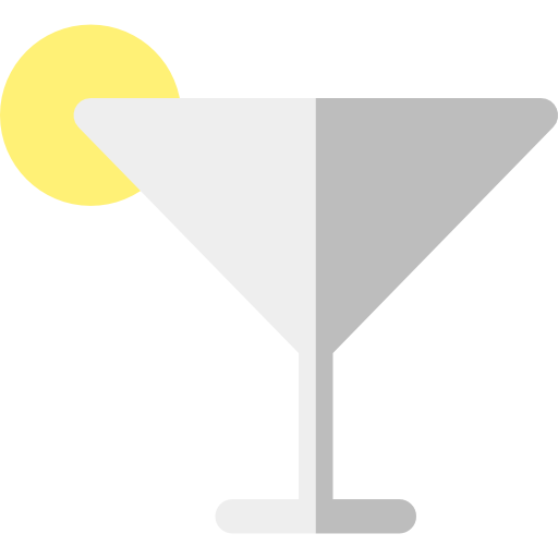 alcohol Basic Rounded Flat icono