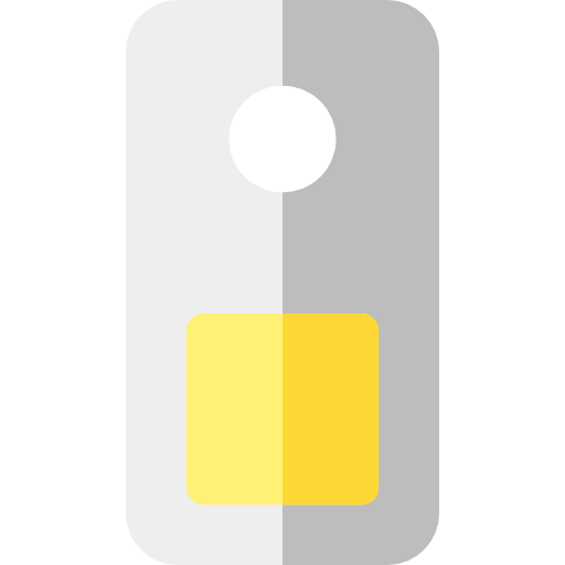 colgador de puerta Basic Rounded Flat icono