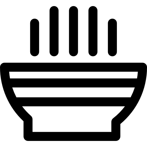 miska Basic Rounded Lineal ikona