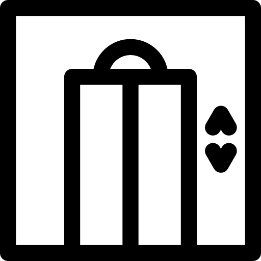 Лифт Basic Rounded Lineal иконка