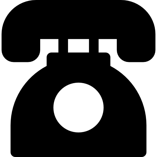 Telephone Basic Rounded Filled icon