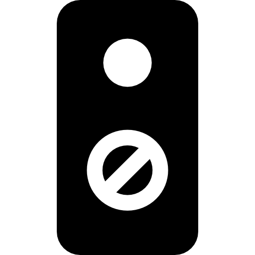 Do not disturb Basic Rounded Filled icon