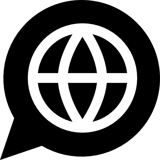 Language Basic Straight Filled icon