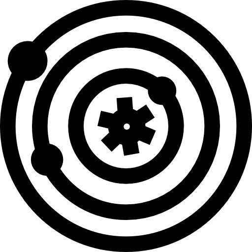 sonnensystem Basic Straight Lineal icon