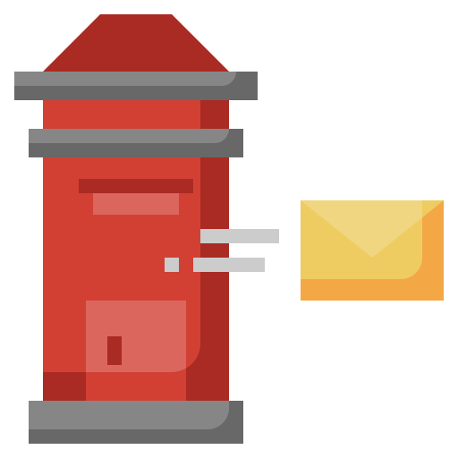 Mailbox Surang Flat icon