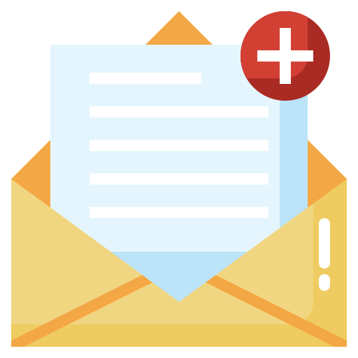 New email Surang Flat icon