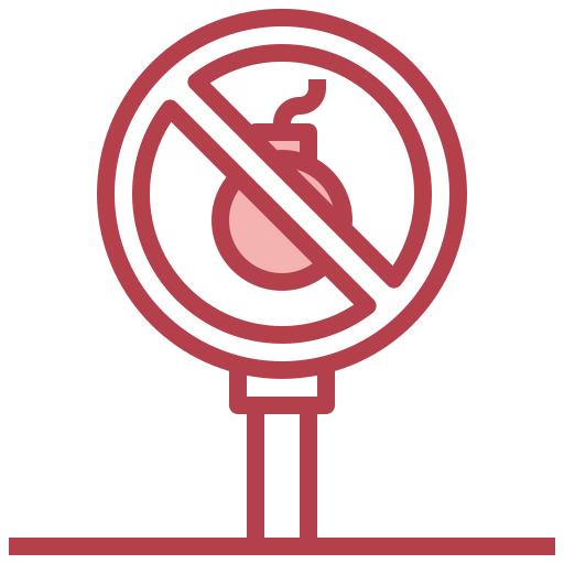 No bomb Surang Red icon