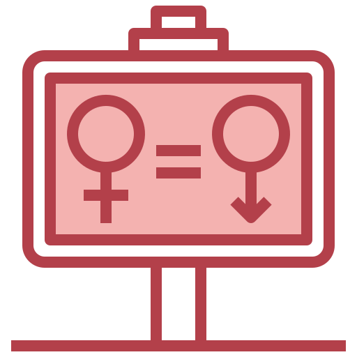 igualdad de género Surang Red icono