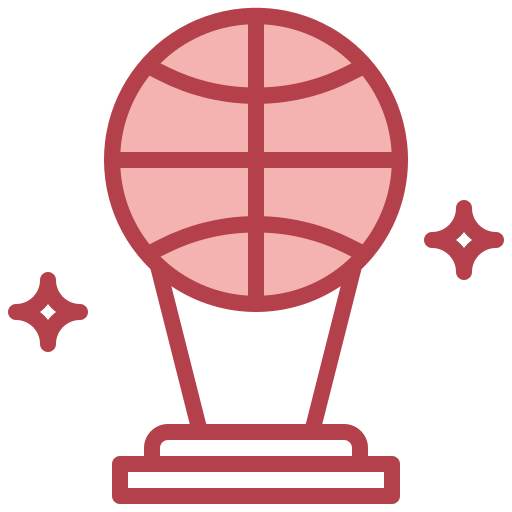 trophée de basket-ball Surang Red Icône