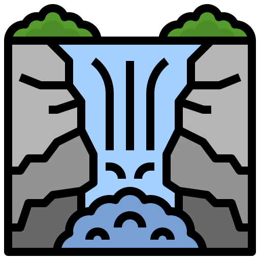 cascata Surang Lineal Color icona