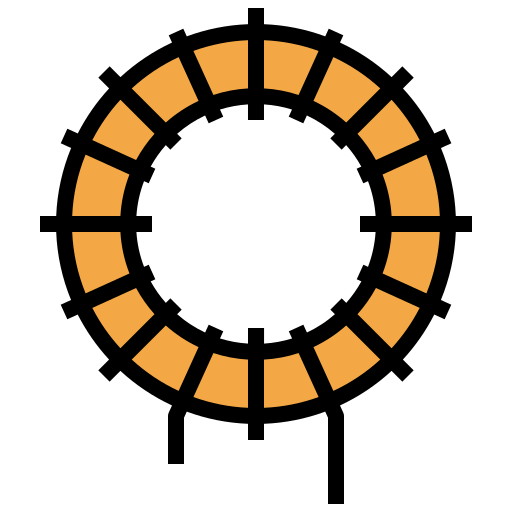 induktor Surang Lineal Color ikona