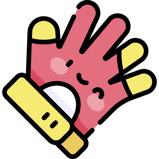 Gloves Kawaii Lineal color icon