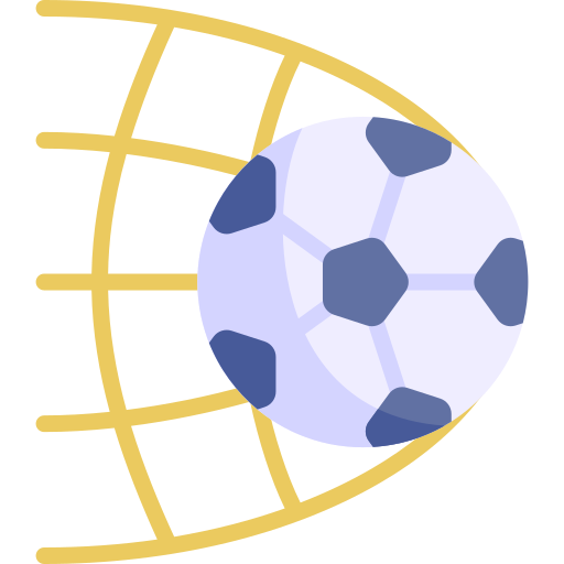 objetivo Kawaii Flat icono