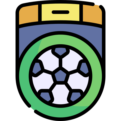 insignia Kawaii Lineal color icono