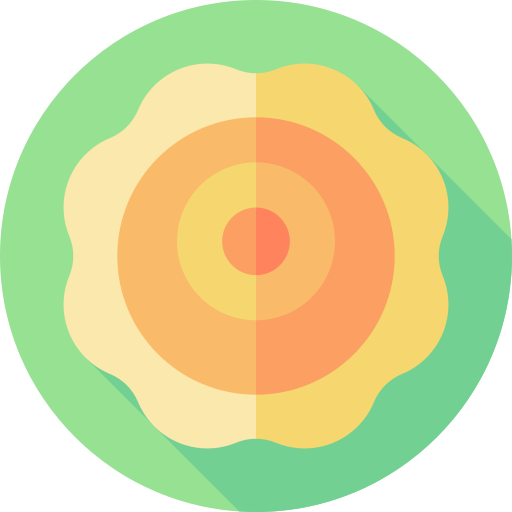 Amoeba Flat Circular Flat icon