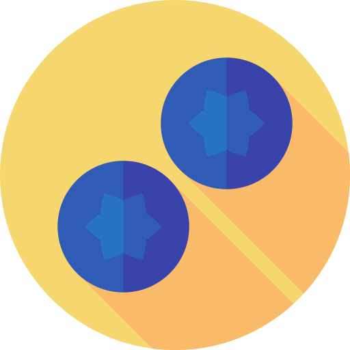 Ягоды Flat Circular Flat иконка