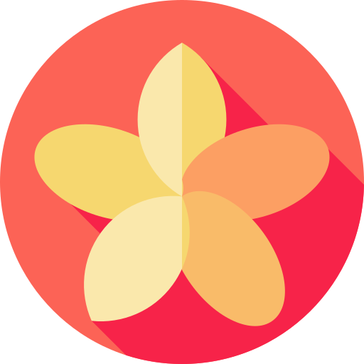 花 Flat Circular Flat icon