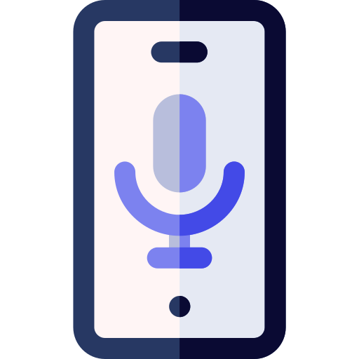 Voice recognition Basic Rounded Flat icon