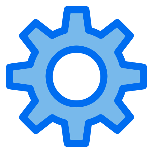 ajustes Generic Blue icono