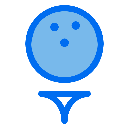 golf Generic Blue icoon