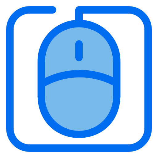 ratón Generic Blue icono