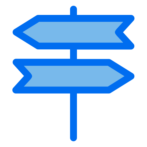 サイン Generic Blue icon