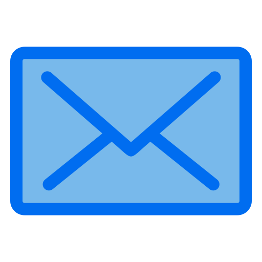 mail Generic Blue icoon
