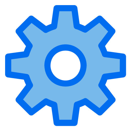 instellingen Generic Blue icoon