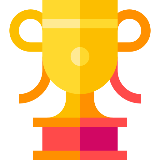 Trophy Basic Straight Flat icon