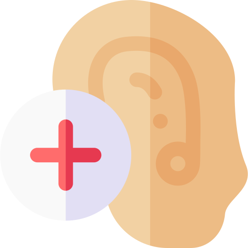 귀 Basic Rounded Flat icon