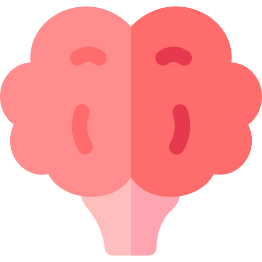 脳 Basic Rounded Flat icon