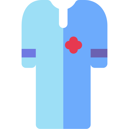 Gown Basic Rounded Flat icon