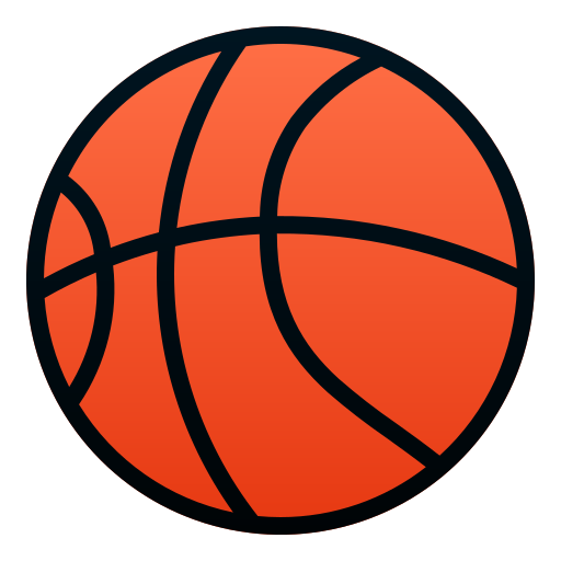Basketball ball Andinur Lineal Color Gradient icon