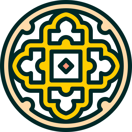 geométrico Berkahicon Lineal Color icono