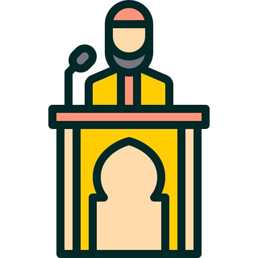 Muslim Berkahicon Lineal Color icon