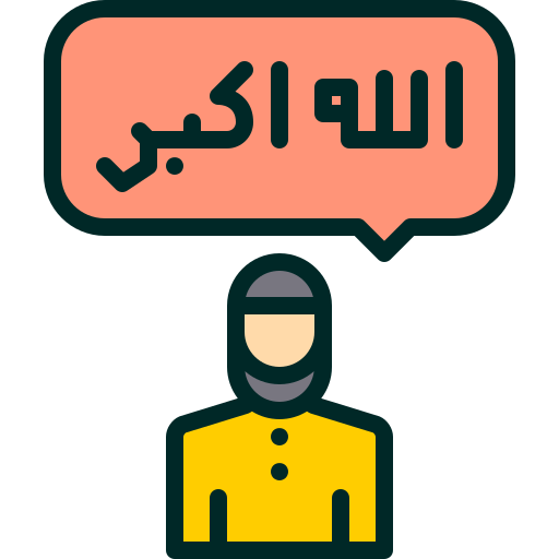 muslim Berkahicon Lineal Color icon
