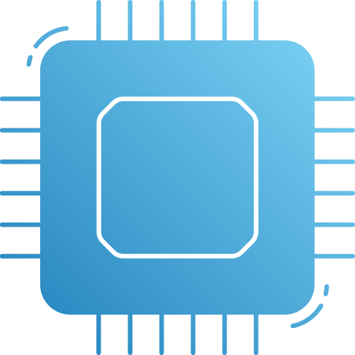 マイクロチップ Generic Flat Gradient icon